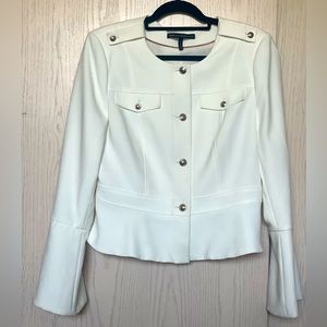 White House Black Market Jacket with gold buttons Size 12